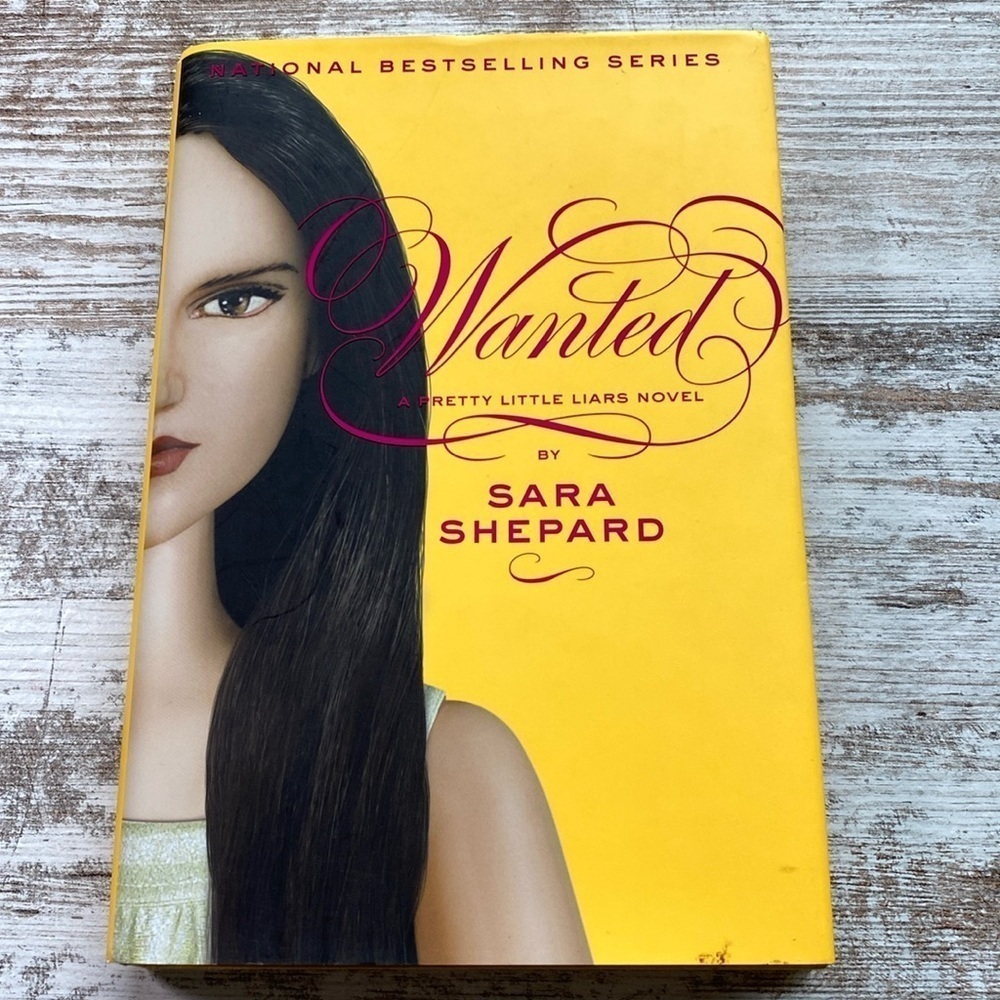 Wanted A Pretty Little Liars Novel by Sara Shepard Hardcover 2010 YA Book